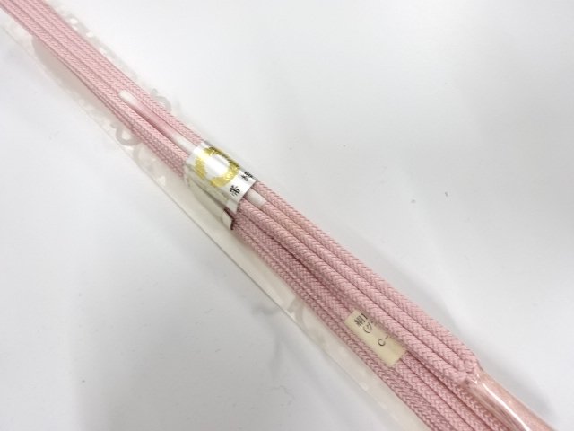 未使用品　正絹　手組帯締め